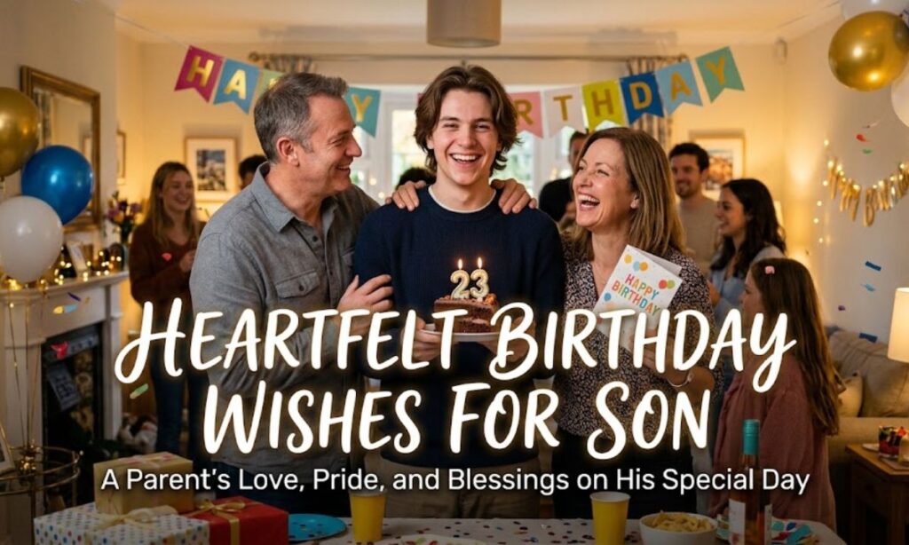 Heartfelt Birthday Wishes for Son
