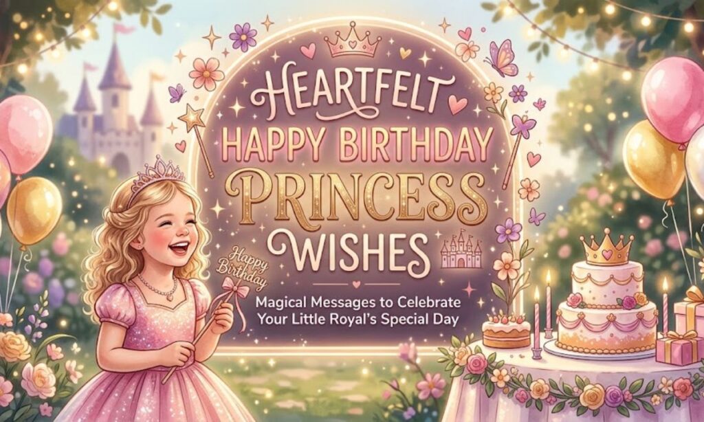 Heartfelt Happy Birthday Princess Wishes