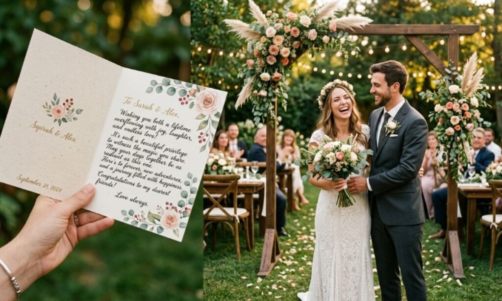 Heartfelt Wedding Wishes for a Close Friend