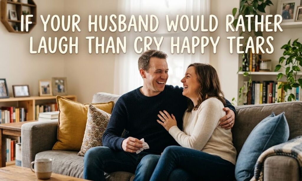 If Your Husband Would Rather Laugh Than Cry Happy Tears
