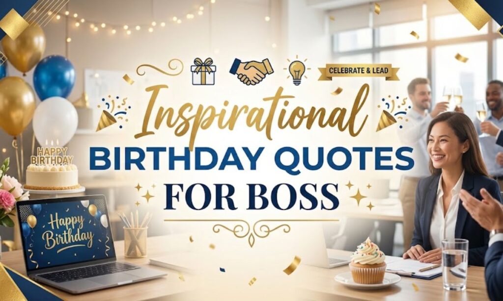 Inspirational Birthday Quotes for Boss