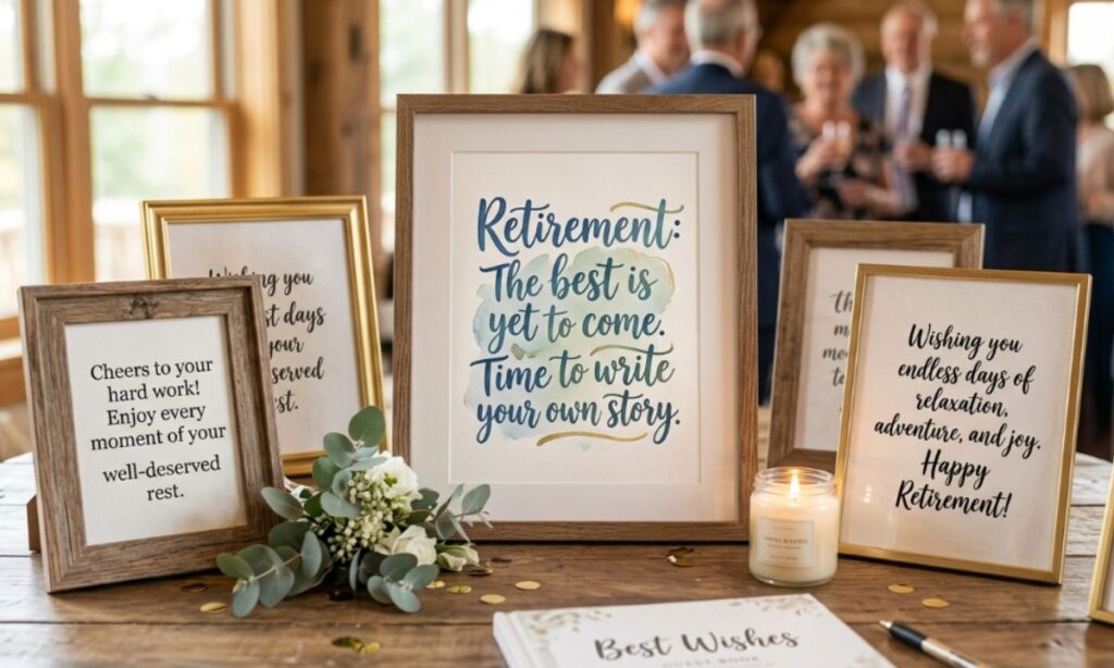 Inspirational Retirement Quotes and Wishes
