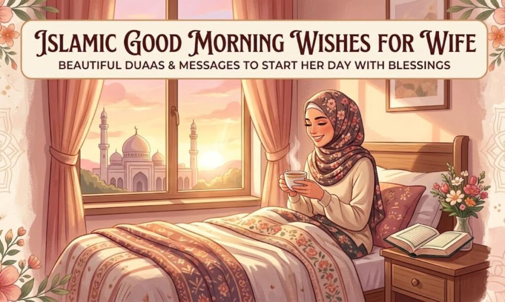Islamic Good Morning Wishes for Wife