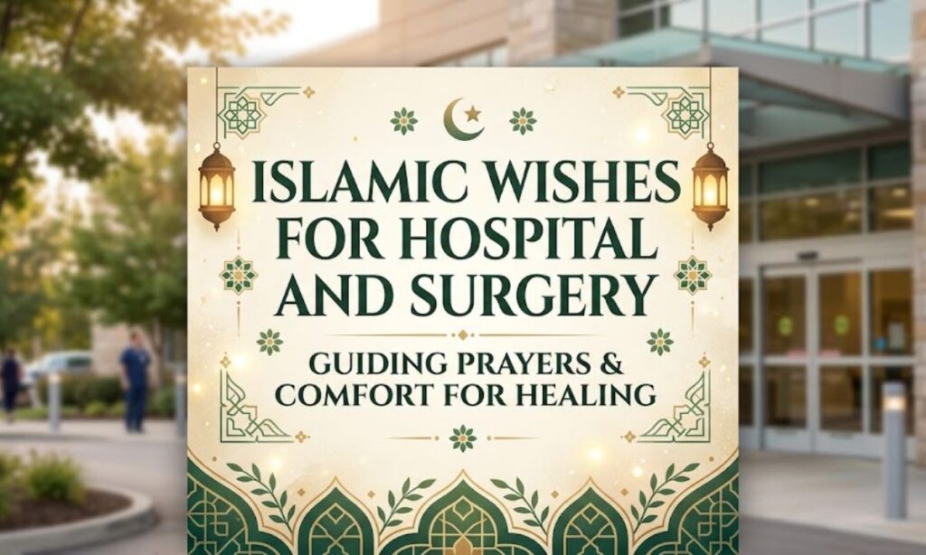 Islamic Wishes for Hospital and Surgery