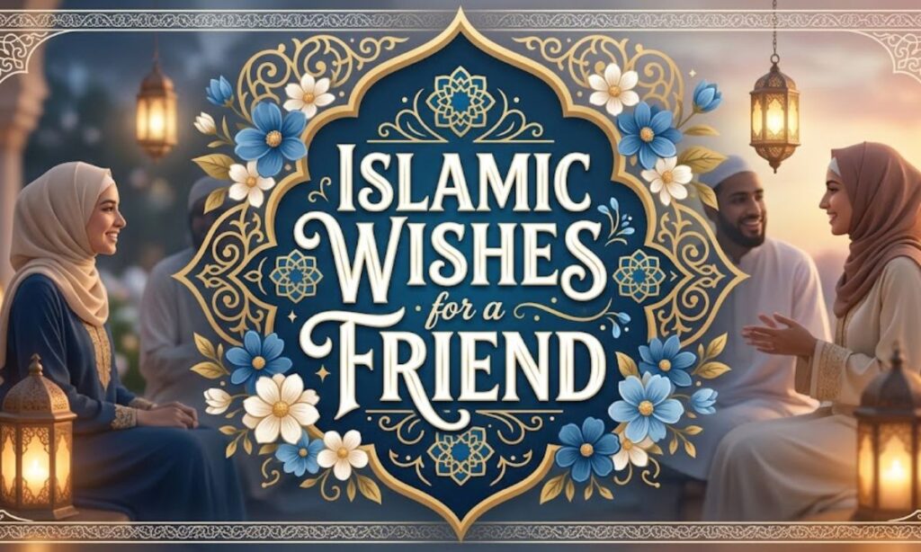 Islamic Wishes for a Friend