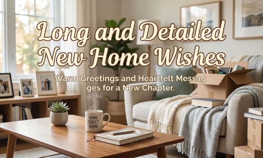 Long and Detailed New Home Wishes