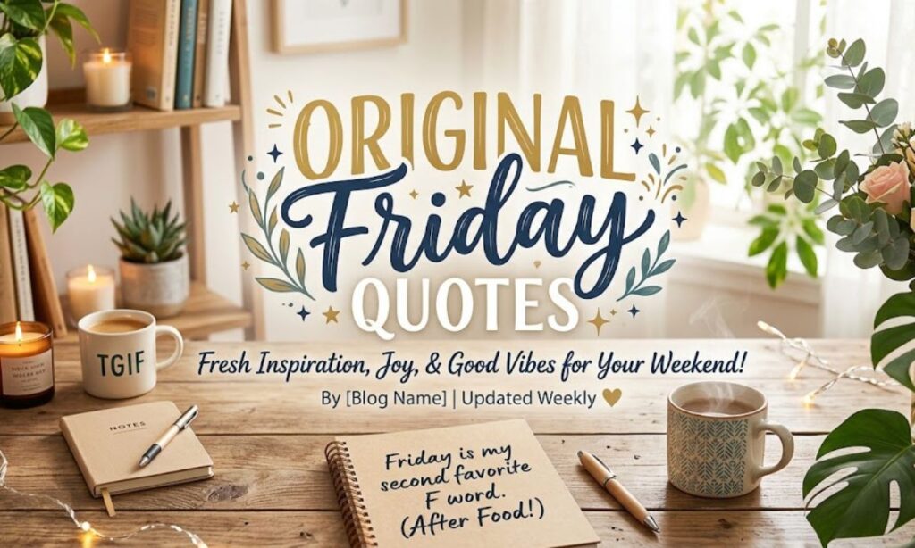 Original Friday Quotes