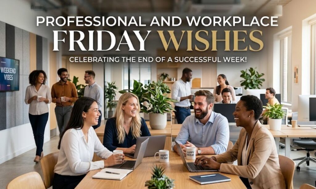 Professional and Workplace Friday Wishes