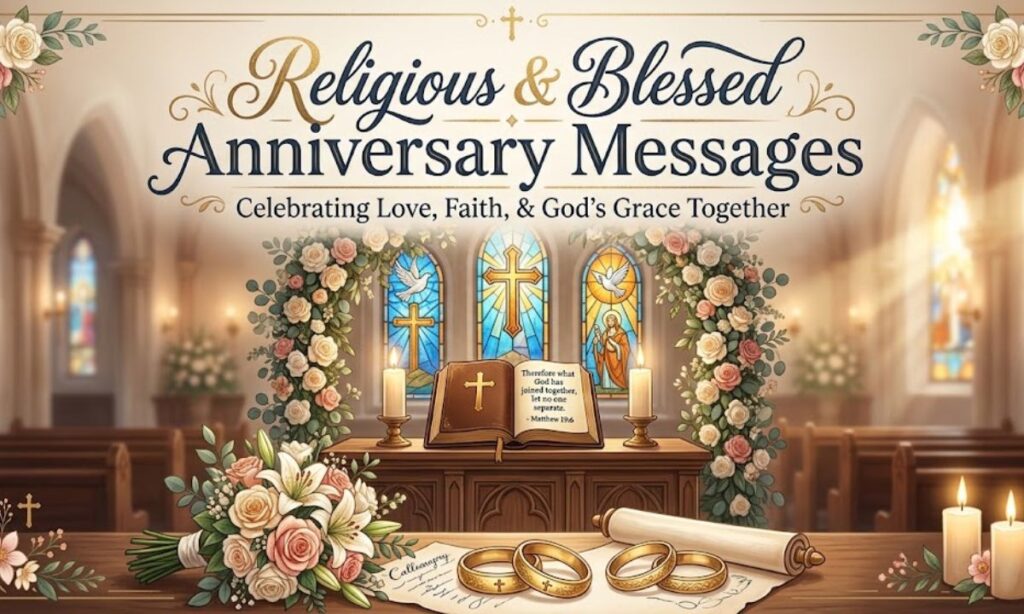 Religious & Blessed Anniversary Messages