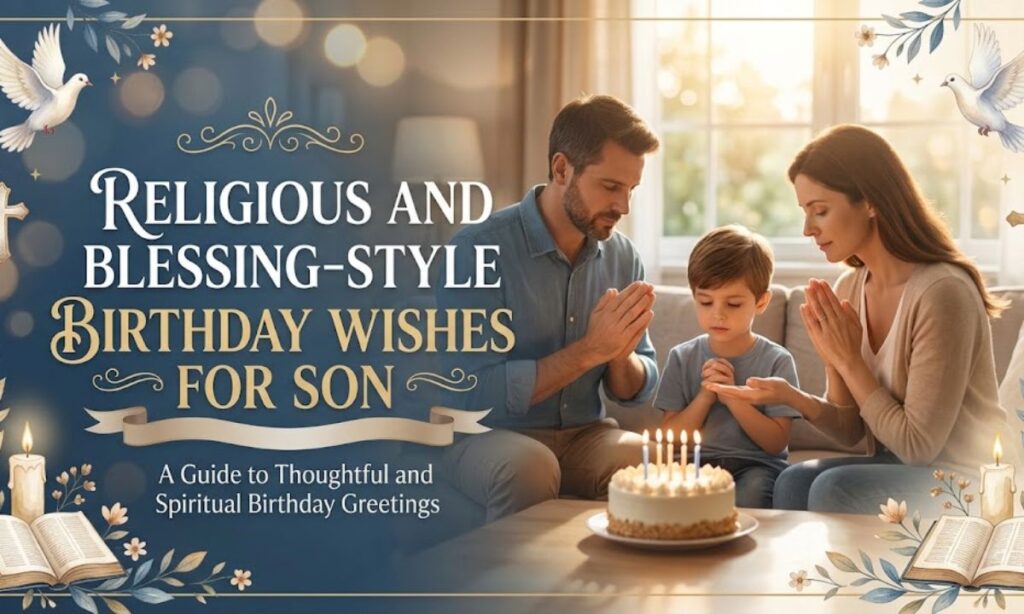 Religious and Blessing-Style Birthday Wishes for Son