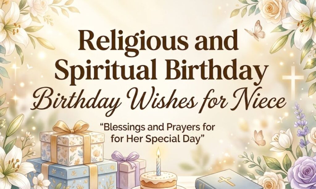 Religious and Spiritual Birthday Wishes for Niece