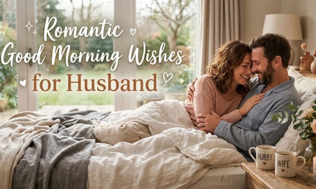 Romantic Good Morning Wishes for Husband