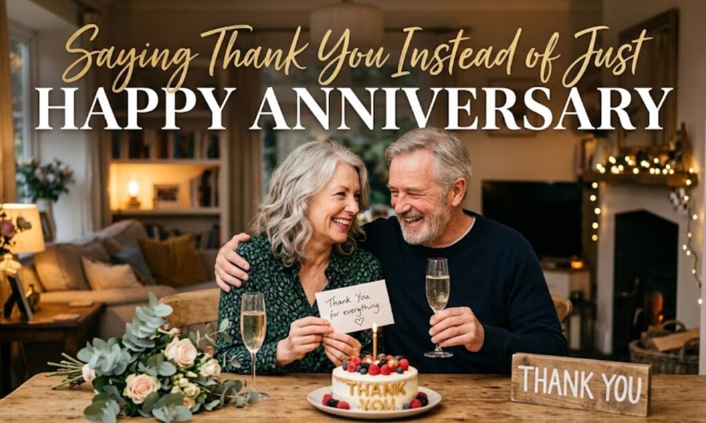 Saying Thank You Instead of Just Happy Anniversary