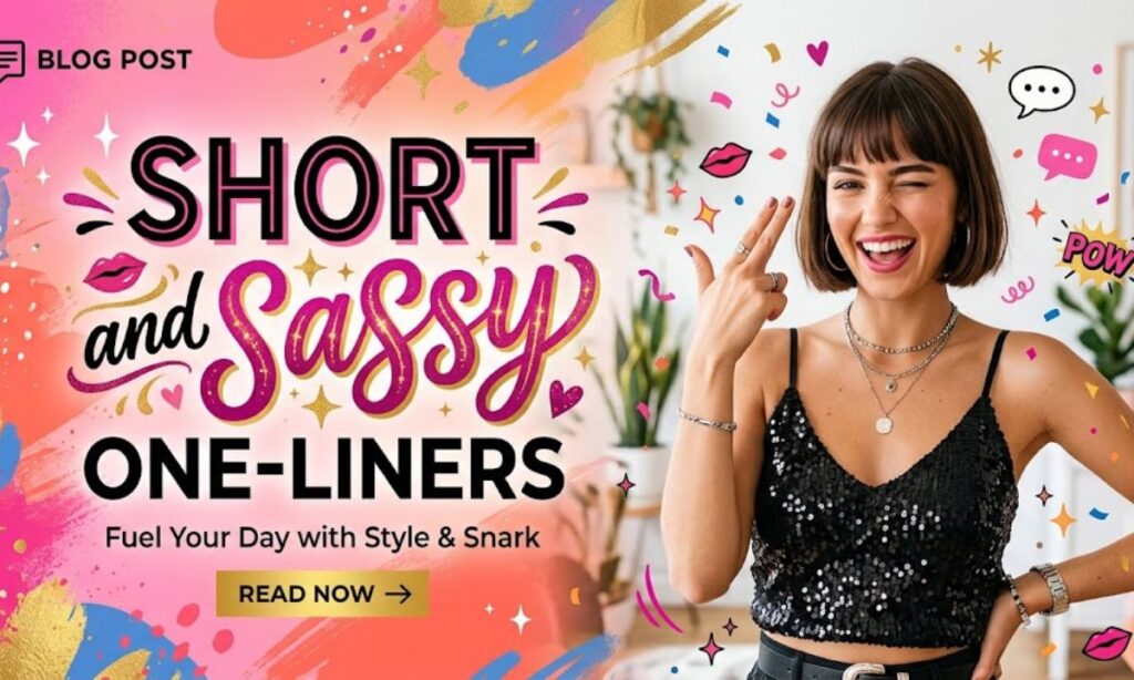 Short and Sassy One-Liners