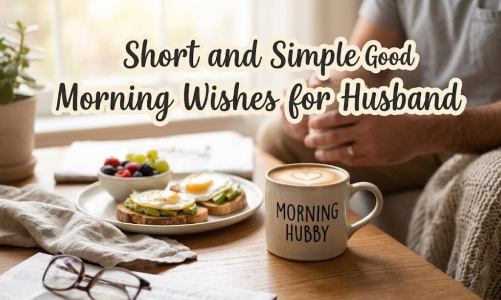 Short and Simple Good Morning Wishes for Husband