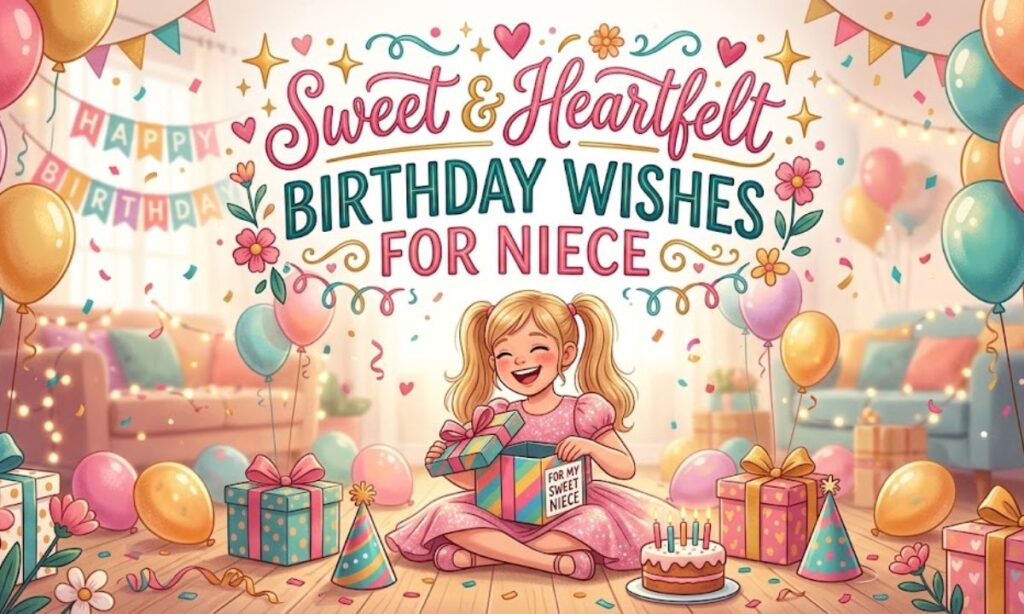Sweet and Heartfelt Birthday Wishes for Niece
