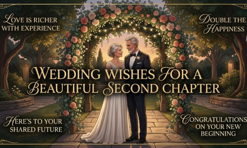 Wedding Wishes for a Second Marriage