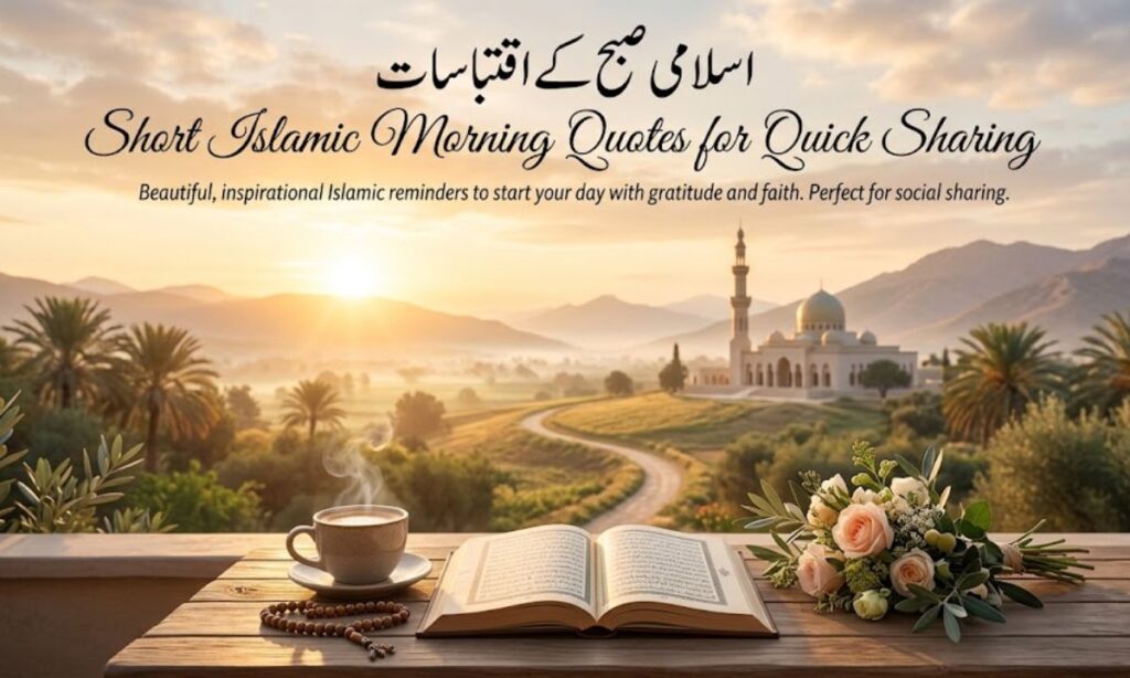 Short Islamic Morning Quotes for Quick Sharing