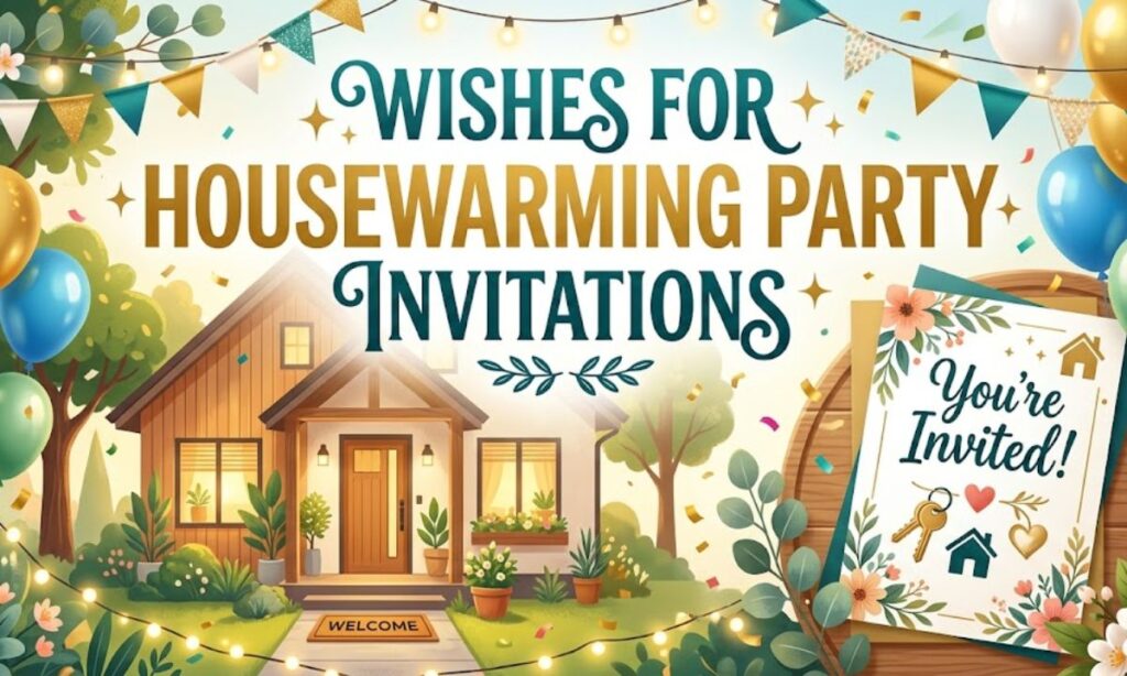 Wishes for Housewarming Party Invitations