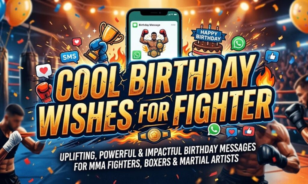 Cool Birthday Wishes for Fighter