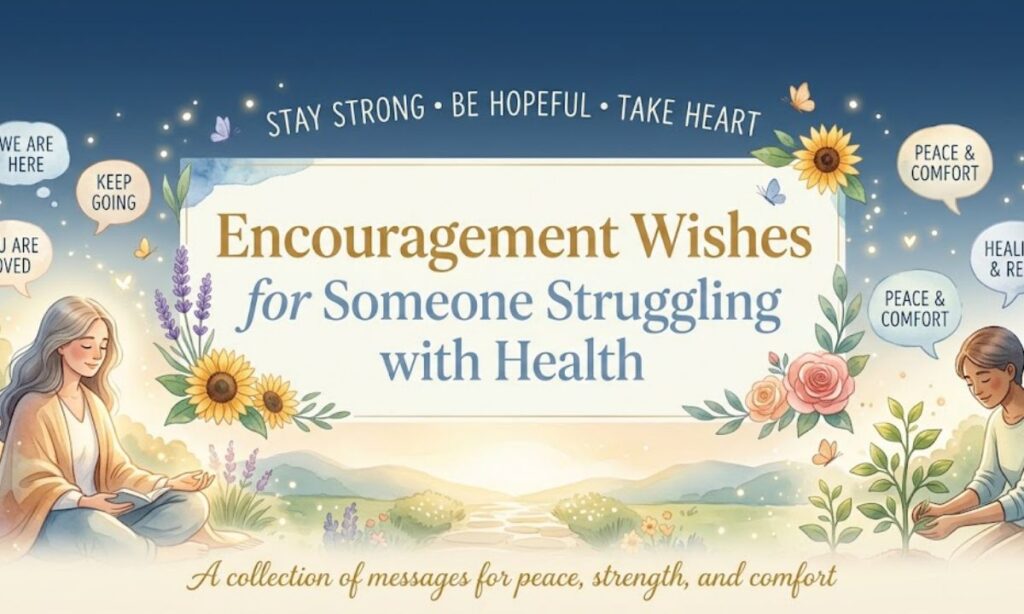 Encouragement Wishes for Someone Struggling with Health