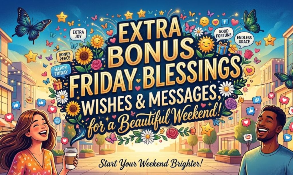 Extra Bonus Friday Blessings