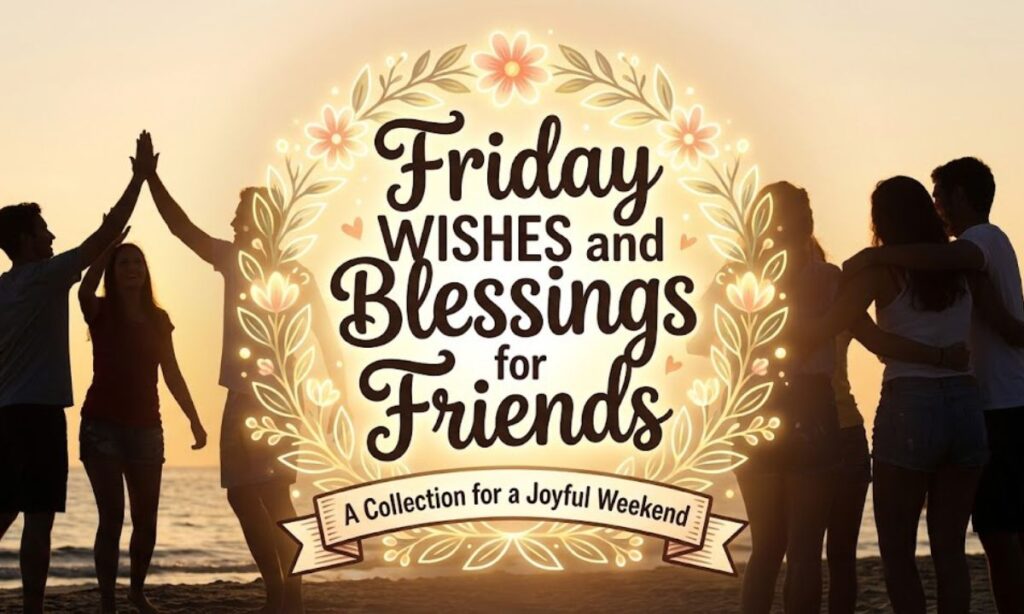 Friday Wishes and Blessings for Friends