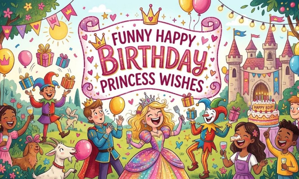 Funny Happy Birthday Princess Wishes