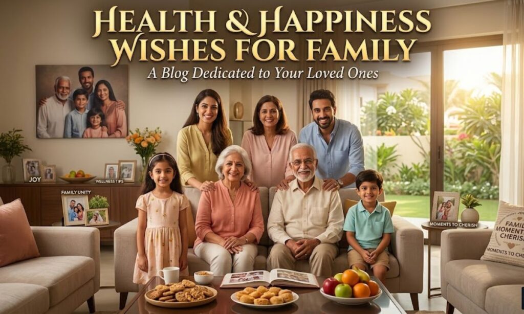 Health and Happiness Wishes for Family