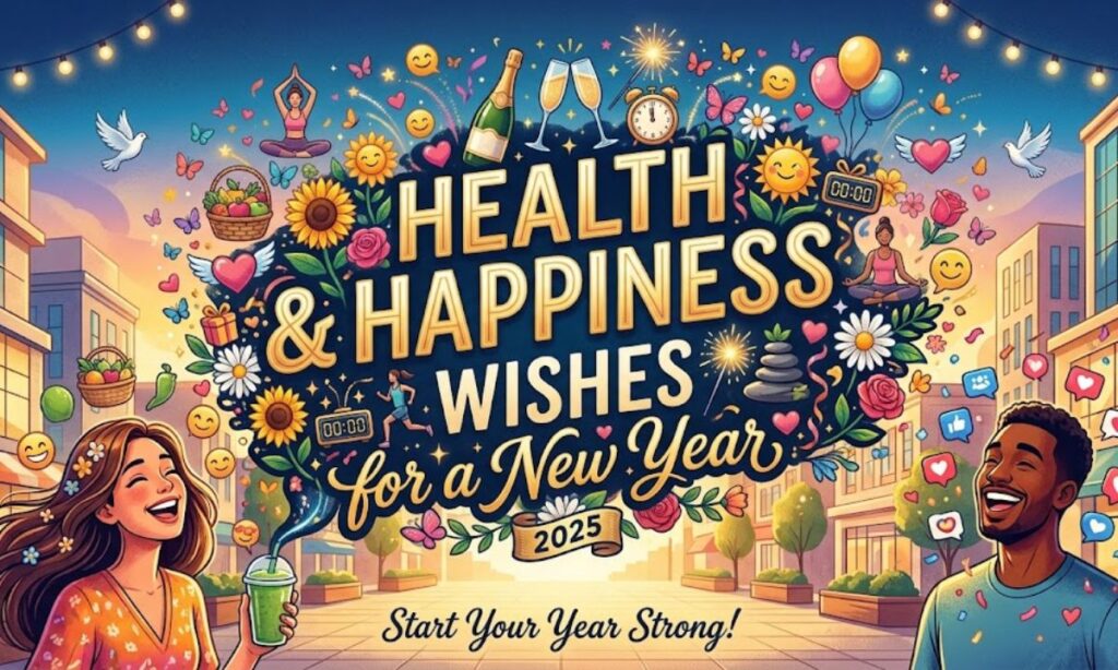 Health and Happiness Wishes for New Year