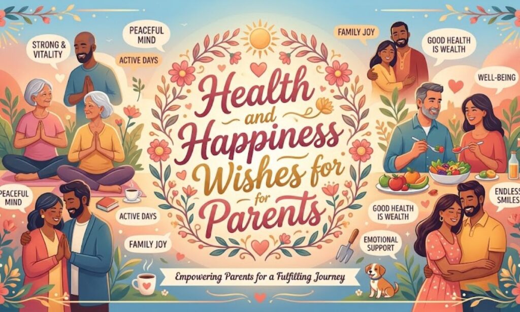 Health and Happiness Wishes for Parents