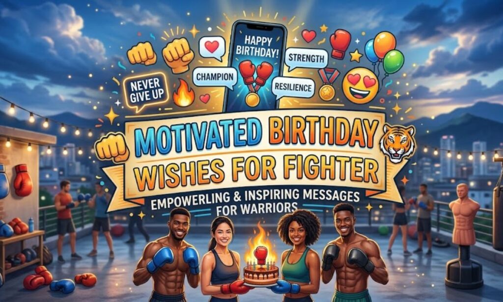 Motivated Birthday Wishes for Fighter