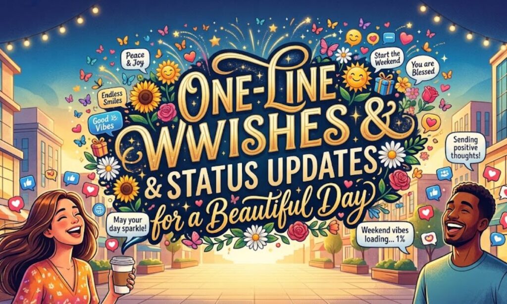 One-Line Wishes and Status Updates