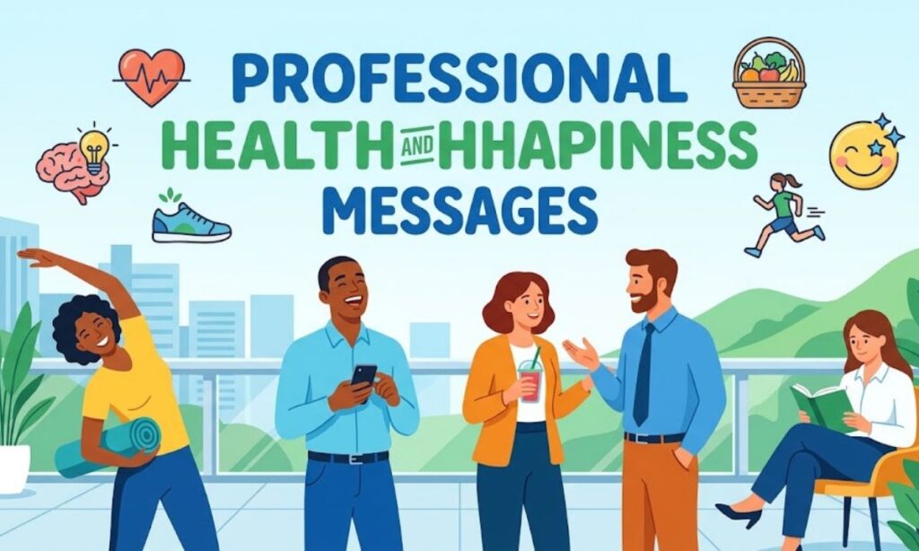 Professional Health and Happiness Messages