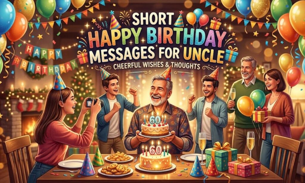 Short Happy Birthday Messages for Uncle