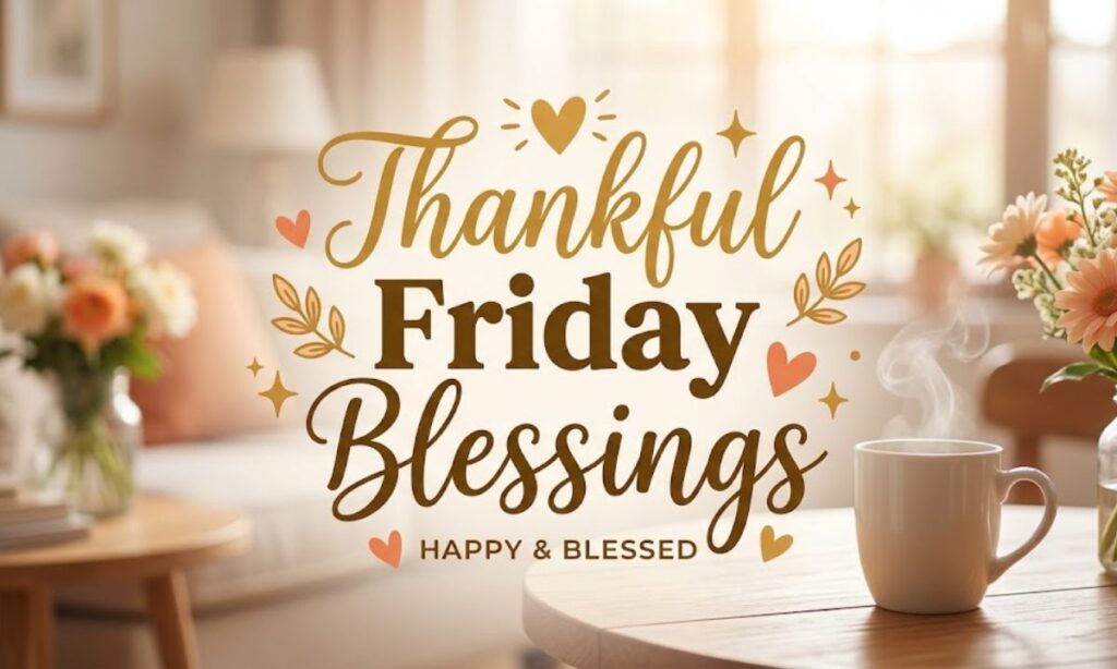 Thankful Friday Blessings