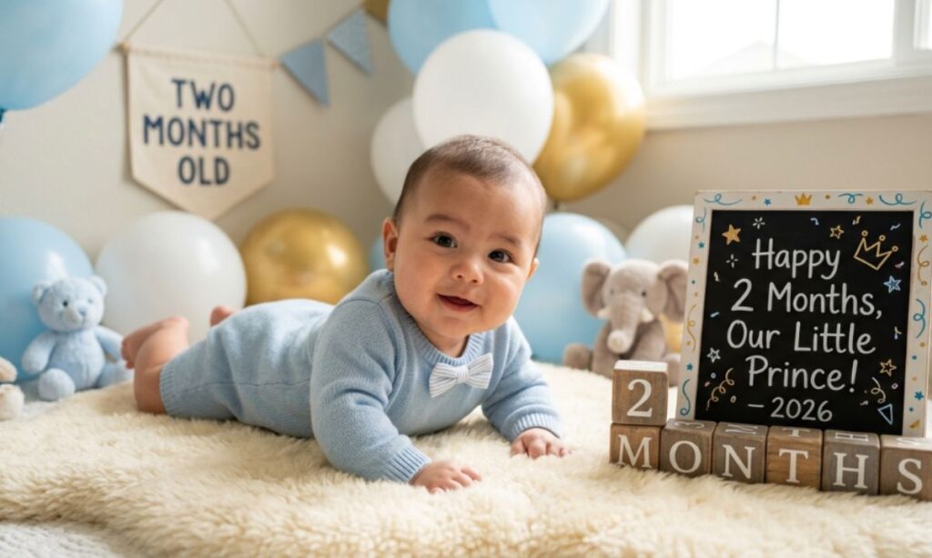 150+ 2nd Month Birthday Wishes for Baby Boy (2026) – Cute, Sweet & Loving Messages