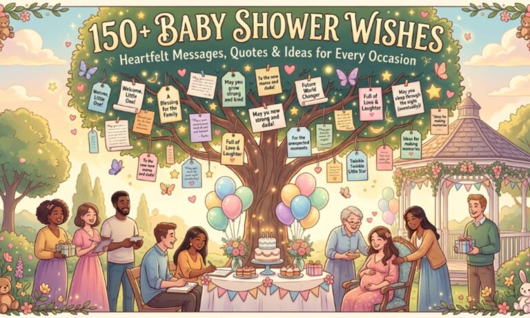 150+ Baby Shower Wishes Heartfelt Messages, Quotes & Ideas for Every Occasion