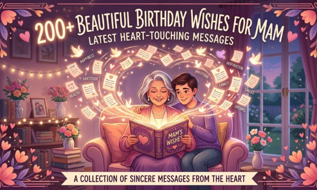 200+ Beautiful Birthday Wishes for Mam Latest Heart-Touching Messages