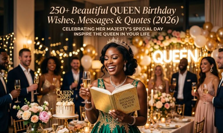 250+ Beautiful Queen Birthday Wishes, Messages & Quotes (2026)