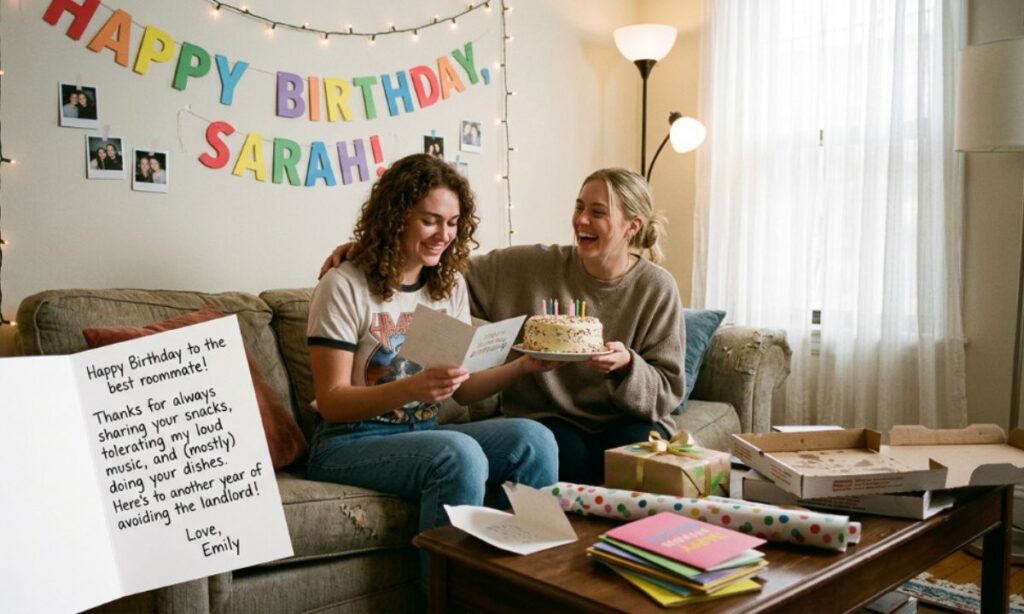 250+ Happy Birthday Wishes for Roommate – Funny, Sweet & Heartfelt Messages (2026)