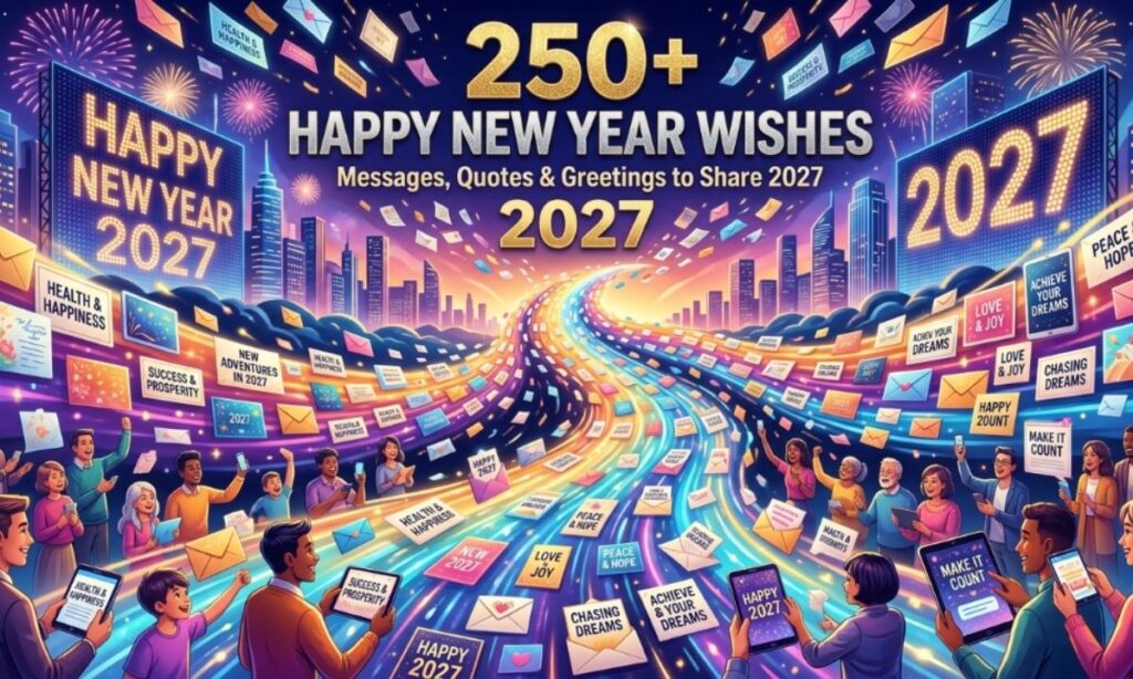 250+ Happy New Year Wishes Messages, Quotes & Greetings to Share 2027
