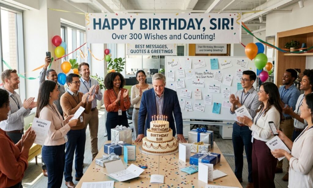 300+ Happy Birthday Wishes for Sir Best Messages, Quotes & Greetings