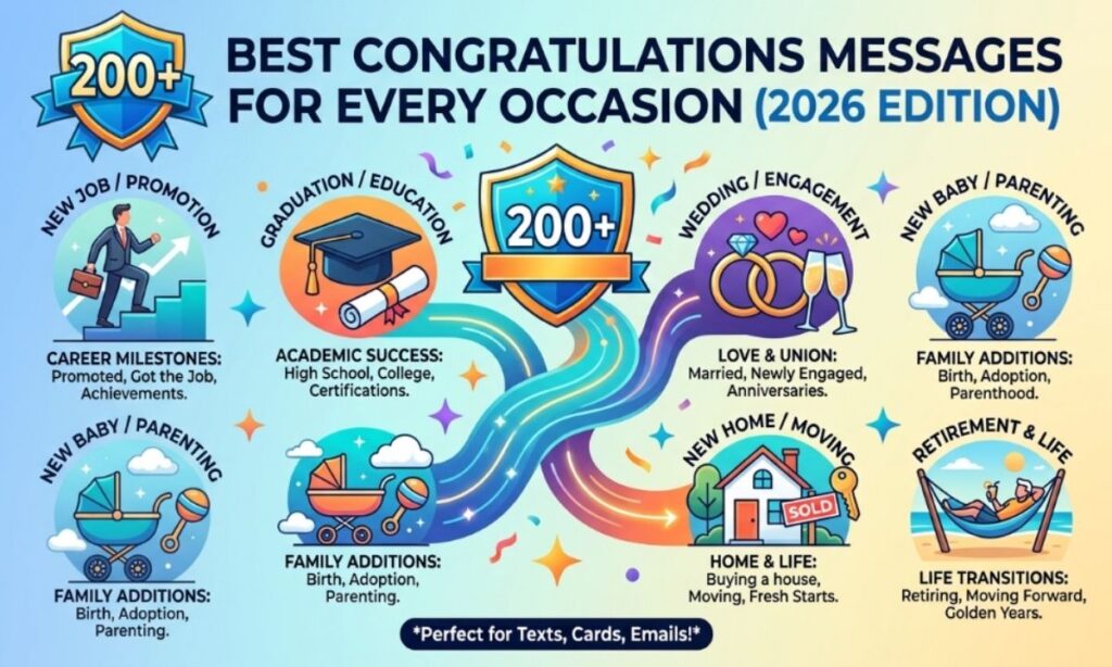 Congratulations messages