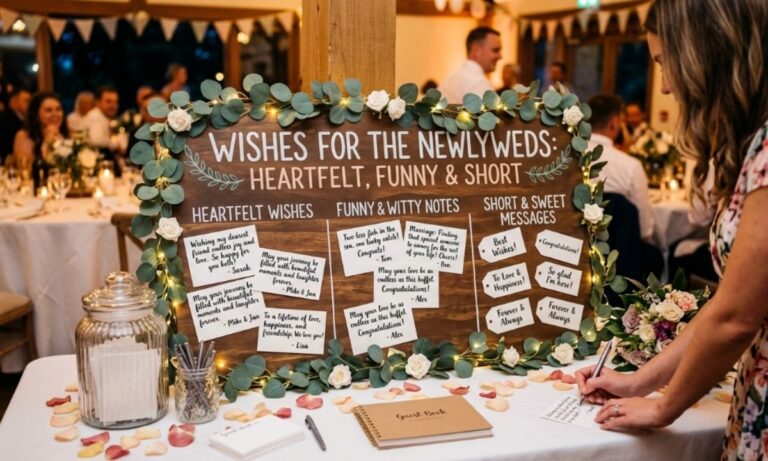 320+ Wedding Wishes for Friend Heartfelt, Funny & Short Messages
