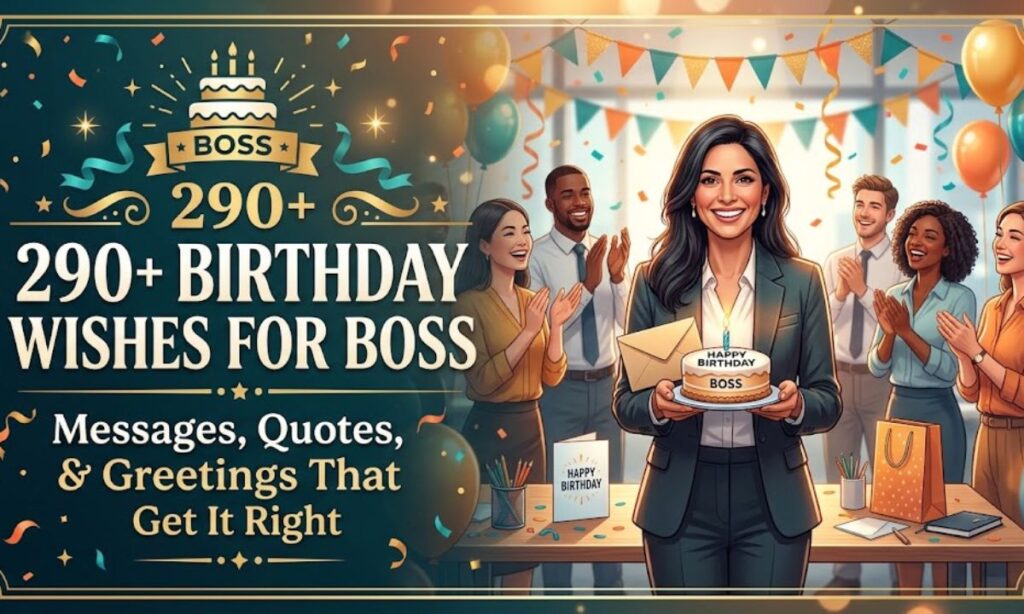 Birthday Wishes for Boss