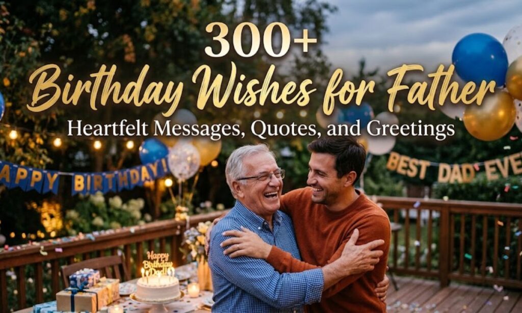 Birthday Wishes for Father
