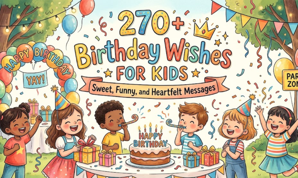 Birthday Wishes for Kids